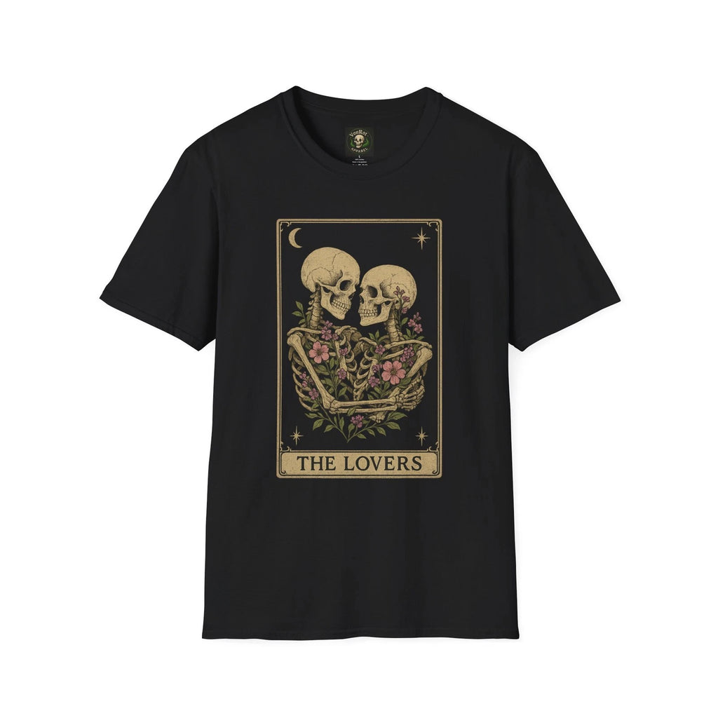 The Lovers Tarot T-Shirt | Gothic Romance, Floral