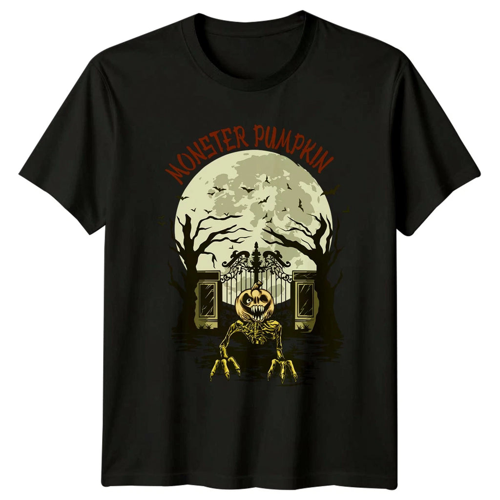 Monster Pumpkin T-Shirt Horror Pumpkin Halloween Halloween Gift For Him And Her