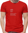 Funny definition cats internet - men's t-shirt - pet kitten meme