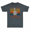 Inside Vintage Caffeinated Coffee Men's Lover Dead Sleeve Short But T-Shirt