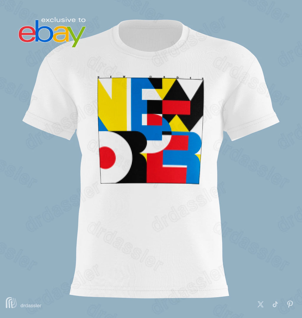 'NEW ORDER' - blue monday factory hacienda joy division peter hook regret tshirt