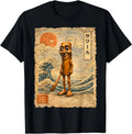 Retro Brainrot Meme Tung Tung Tung Sahur Gifts Kids Adult T-Shirt