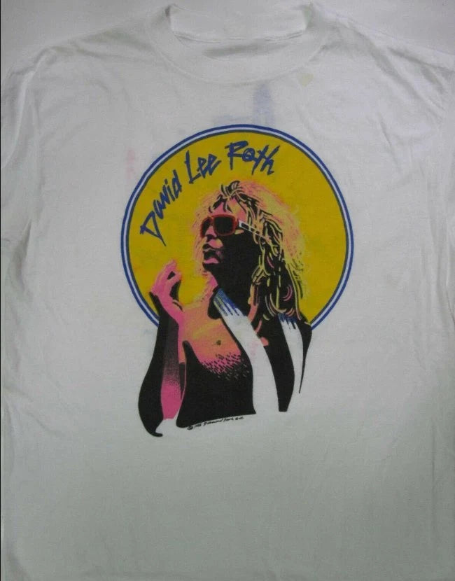 New David Lee Roth Vintage Crazy From The Heat 85 T-Shirt