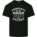 8 Year Wedding Anniversary 8th Funny Wife Mens Light Cotton T-Shirt