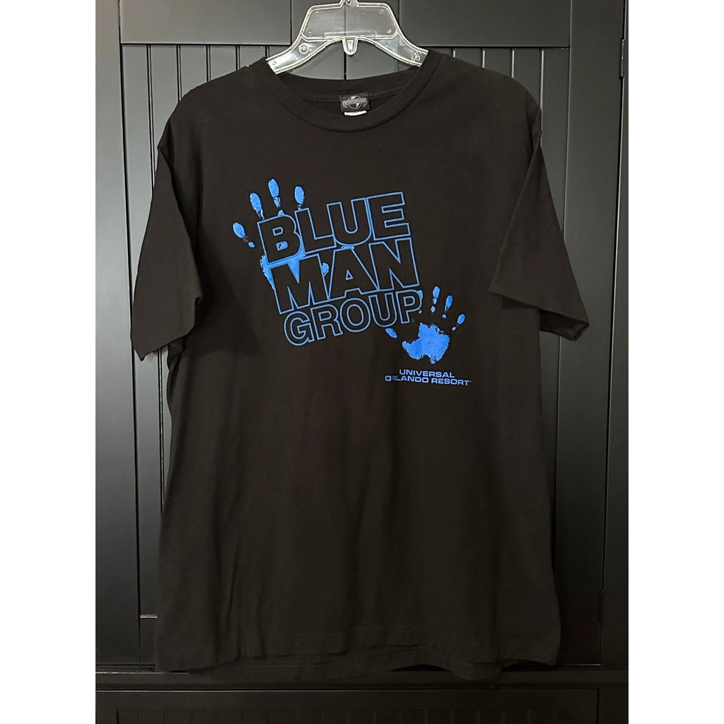 Universal Studios Blue Man Group T Shirt Mens Large Graphic Orlando Resort Tee