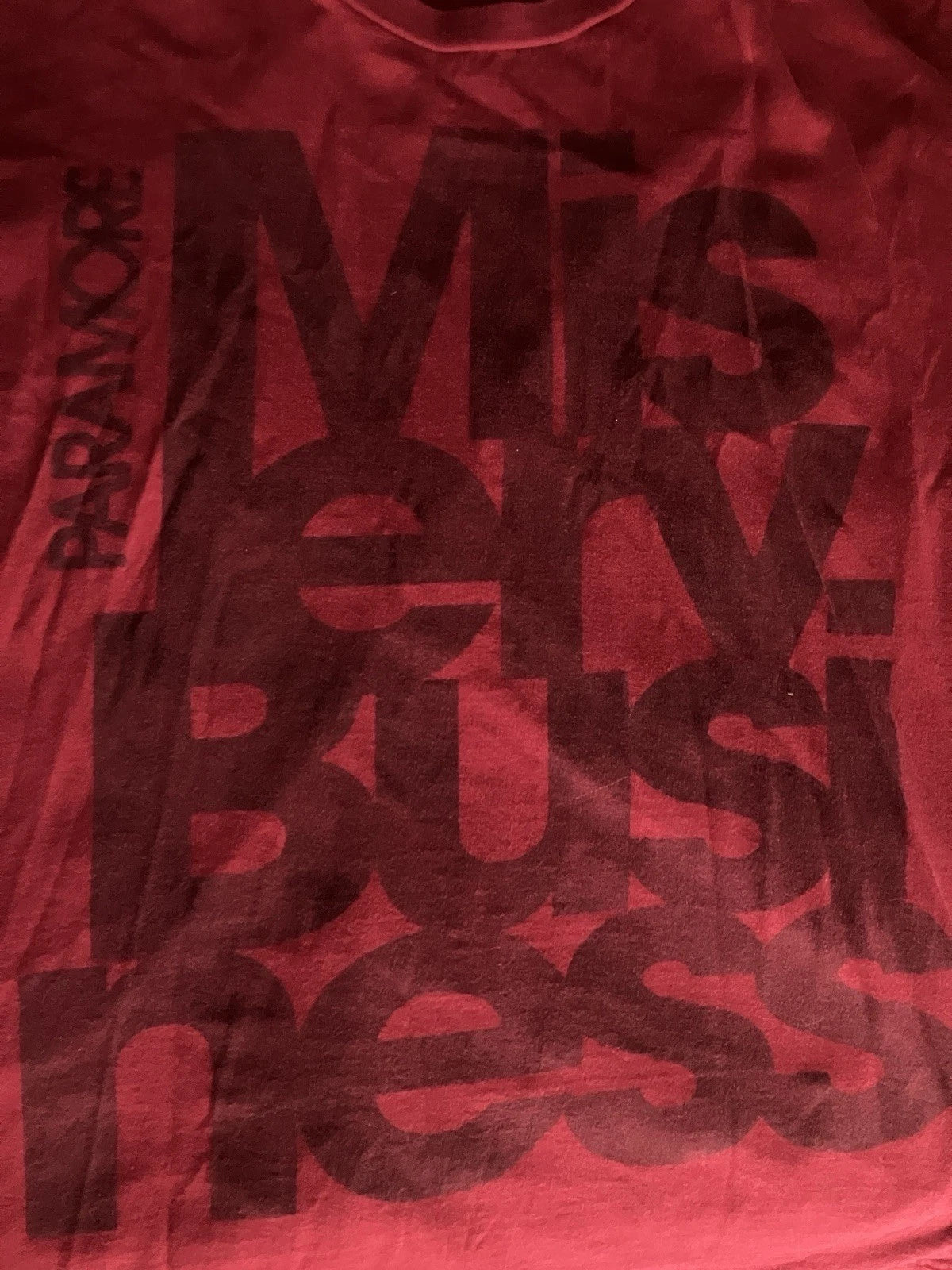 Paramore Misery Business Red Tshirt Men’s Women’s Size Small Vintage Pop Punk