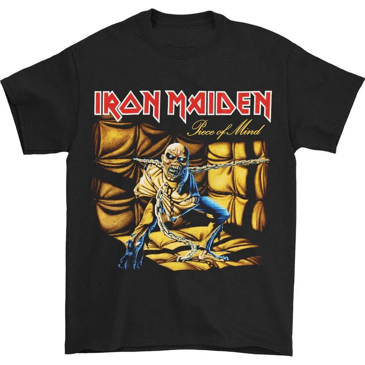iron maiden t-Shirt, iron maiden Vintage Shirt,iron maiden - piece of mind shirt