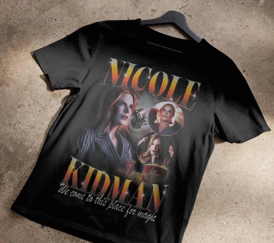 Nicole Kidman AMC Theaters 90_s Bootleg T-Shirt -1
