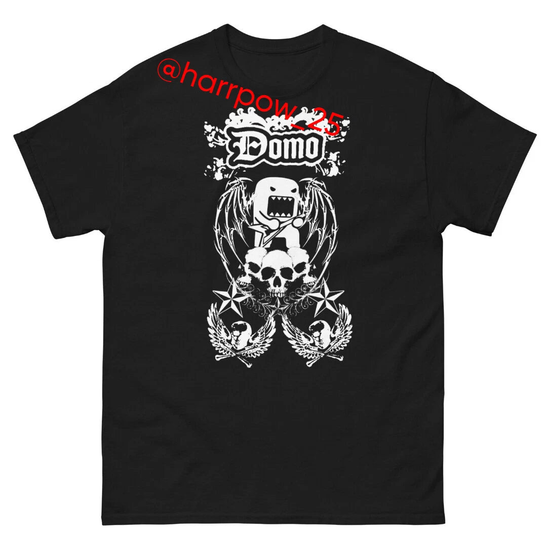 Men's domo t shirt affliction grunge scene emo hot topic tapout y2k skull punk