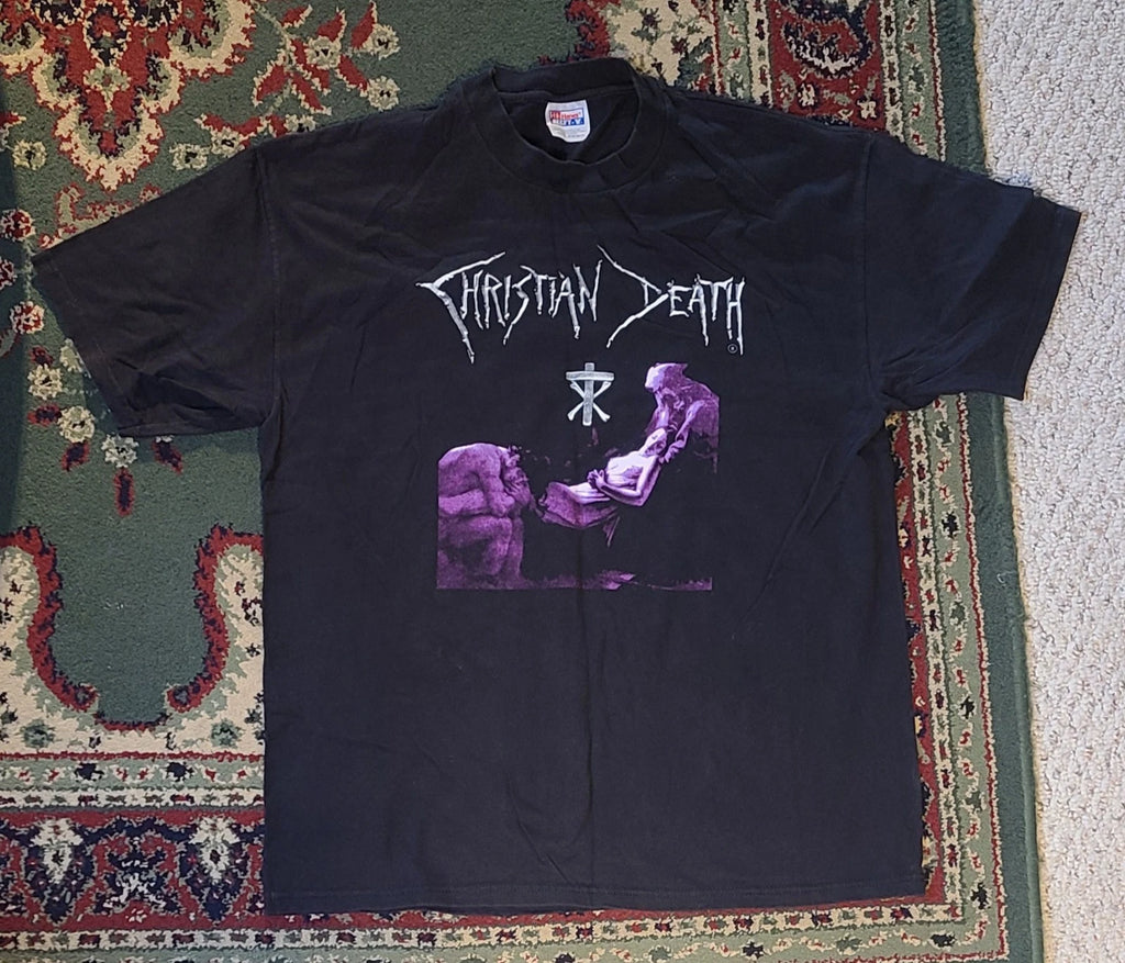 Vintage Christian Death 1999 Tour Concert T-Shirt XL