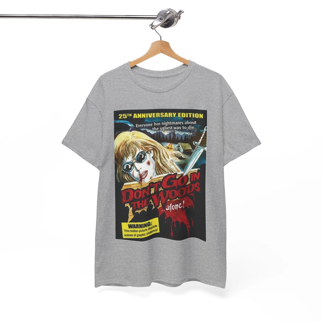 Don't go into the woods 80s horror slasher movie Heavy Cotton Shirt