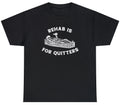 Mens Rehab Is for Quitters T Shirt Funny Halloween Skeleton Party Drink Beer Tee