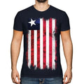 Liberia Grunge Flag Men T-Shirt Liberian Football Jersey Gift
