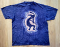 The Mountain Shirt Mens 2XL Kokopelli Southwestern Tribal Tie Dye Purple