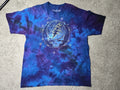 Grateful Dead Mystical Stealie SYF Liquid Blue Tye-Dye T Shirt Size XL Pre-owned