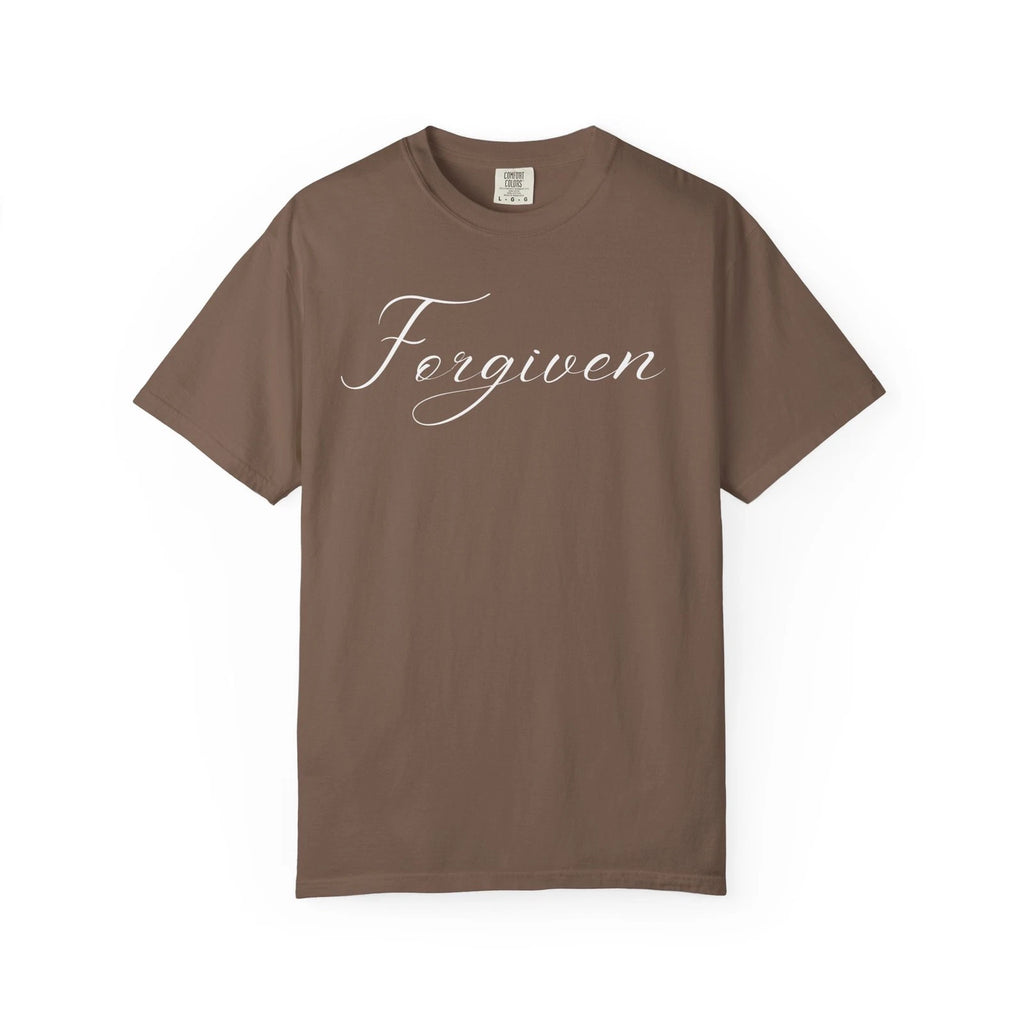 Forgiven Shirt Christian Shirts for Men Graphic Christian Tee Shirts Womens