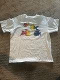 Vintage Phish T-shirt Size XL 90s Hippie Jam Band Music Gamehendge White Concert