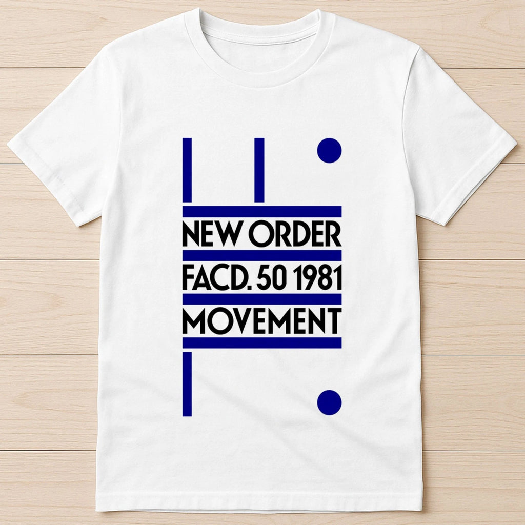 New Order Futurismo Trentino Movement Music Gift Tee T Shirt 8043