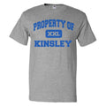 Property of Kinsley T shirt Funny Tee