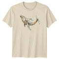 Watercolor Humpback Whale T-Shirt Boho Animal Gift For Him And Her