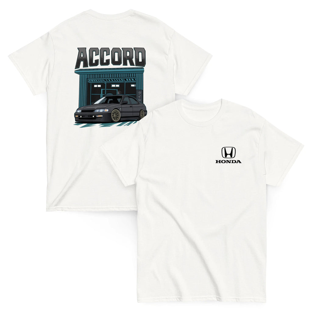 Honda Unisex Honda 90s Accord Coupe Double-Sided T-Shirt New S-3XL