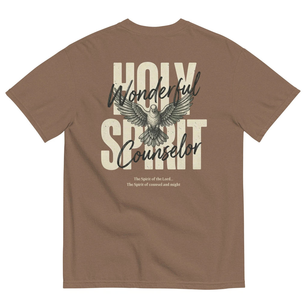 Christian T Shirt Holy Spirit Wonderful Counselor Faith Tee