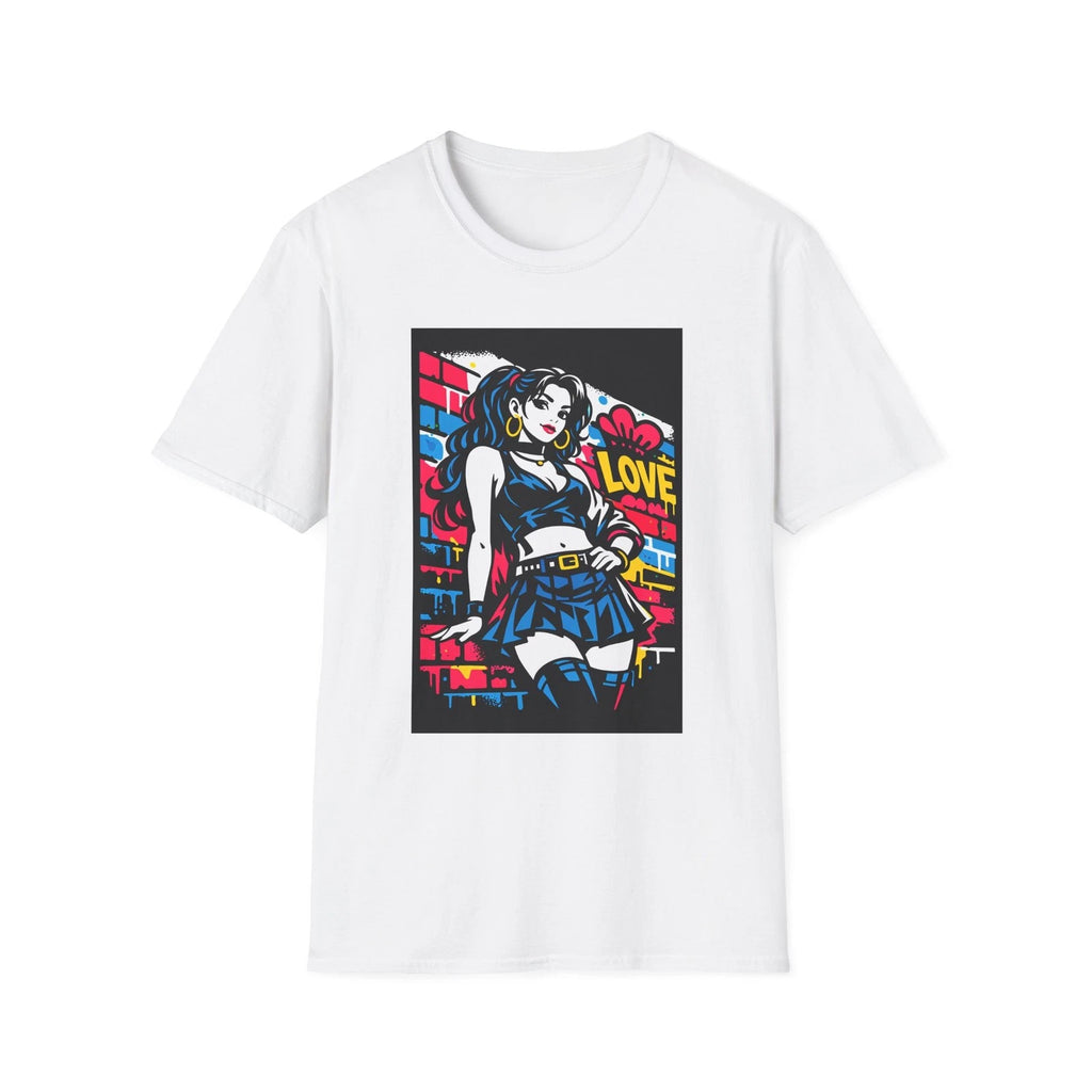 Pop Art Girl Love T-Shirt | Retro Comic Pinup Tee