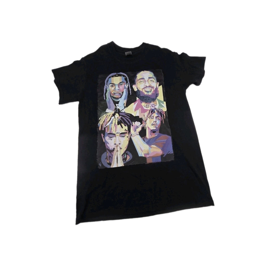 Pop Art Style Hip Hop Rap Artist Shirt Juice WRLD Pop Smoke Nipsey Hussle XXXTen