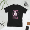 Just a Girl who loves Anime and Sketching Kawaii T Shirt