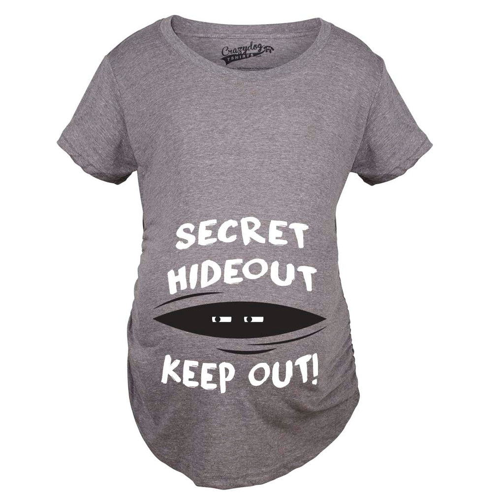 Secret Hideout Maternity T-Shirts