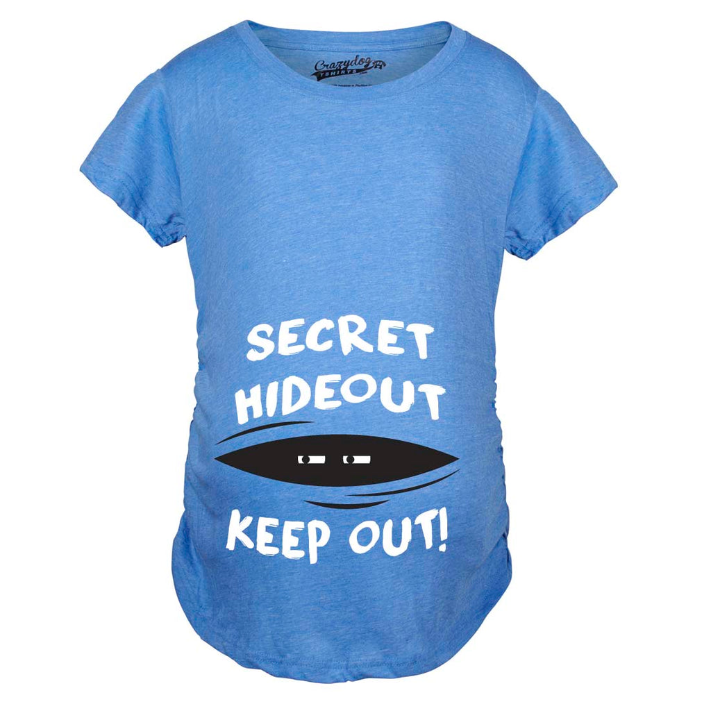 Secret Hideout Maternity T-Shirts