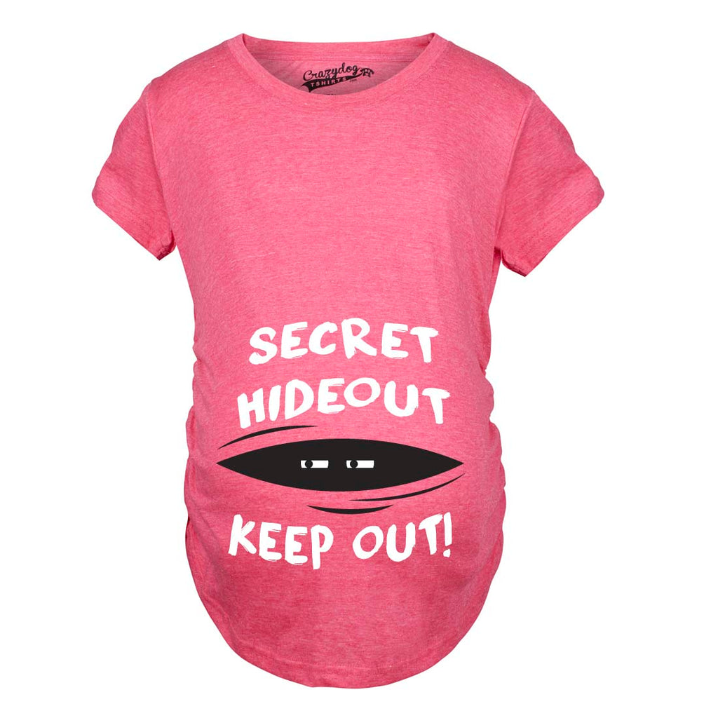 Secret Hideout Maternity T-Shirts