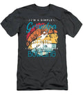Simple Grandpas Bowling Love  Fun Tee For Grandkids  Alley Enthusiasts T-Shirt