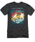 Simple Grandpas Fencing Joy  Witty Tee For Grandkids  Swordplay Enthusiasts T-Shirt