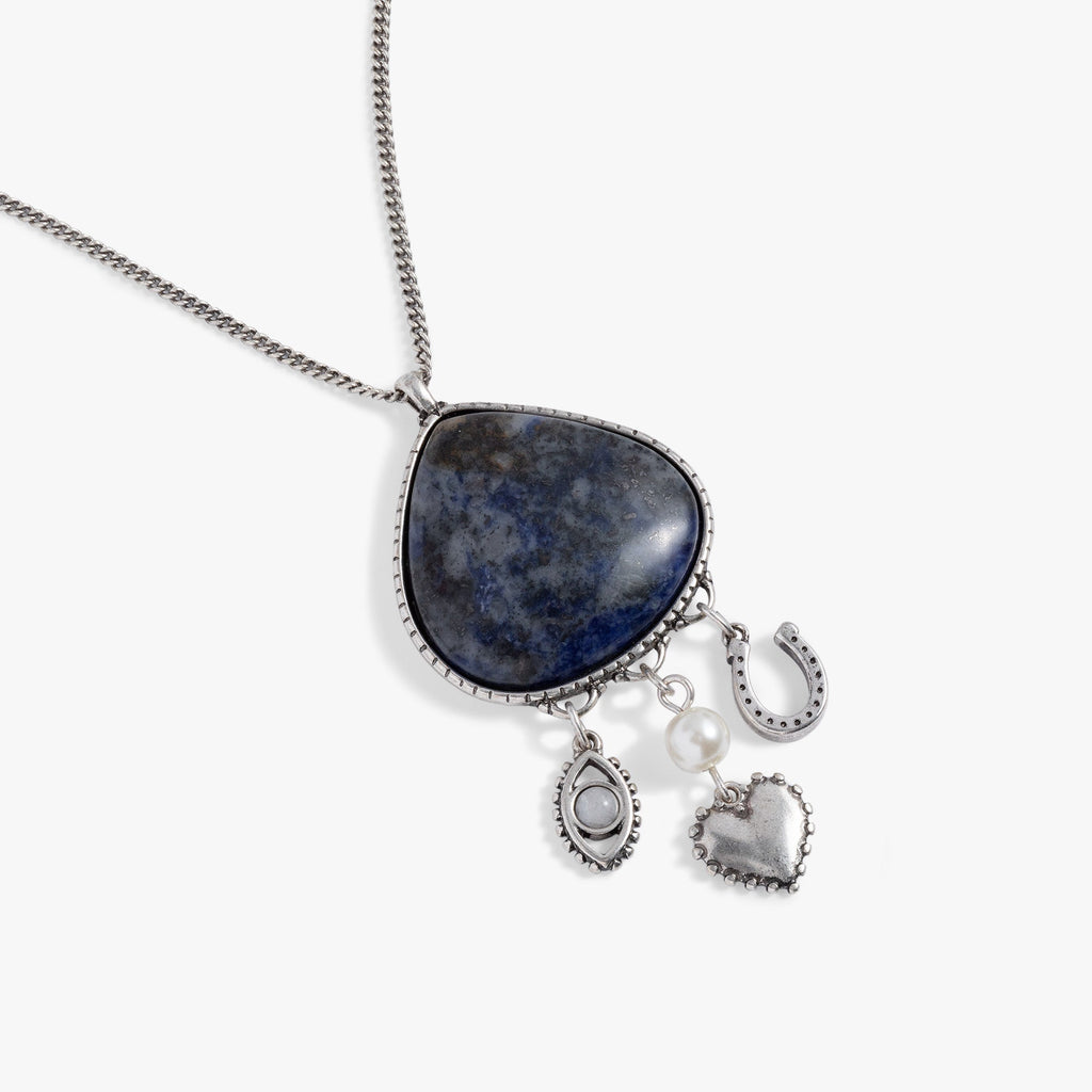 Sodalite Multicharm Necklace T-Shirts