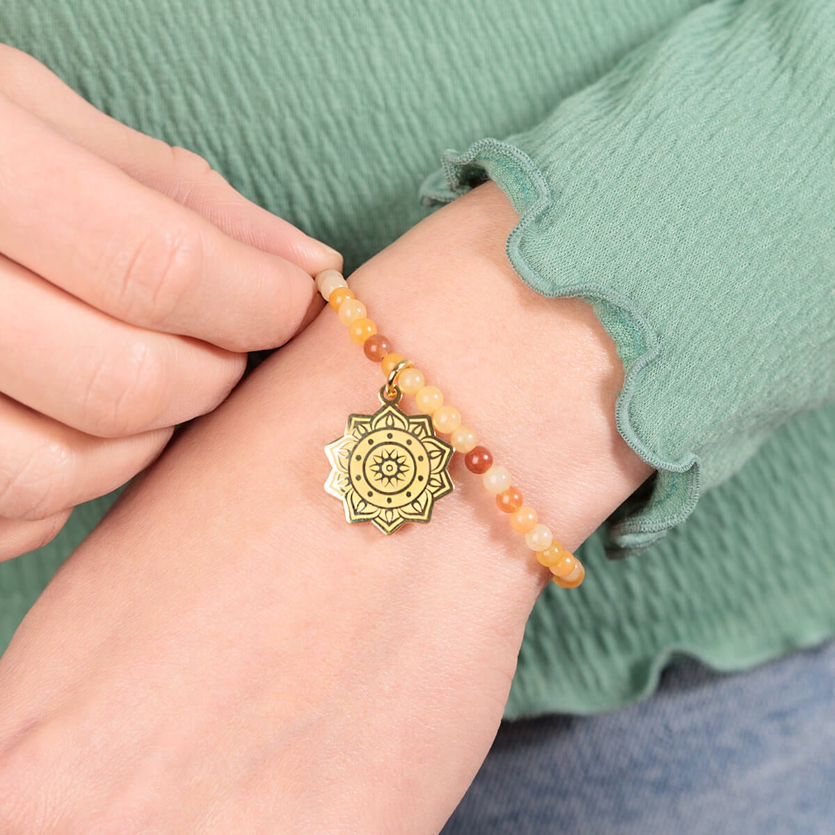Solar Plexus Chakra Stretch Bracelet T-Shirts