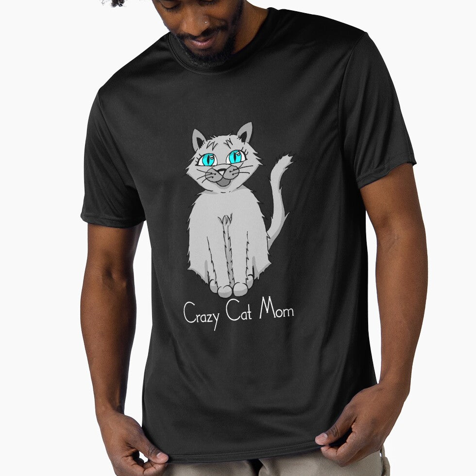 Cat Crazy Cats Mama Crazy Cat Mom by AOCreativeProd