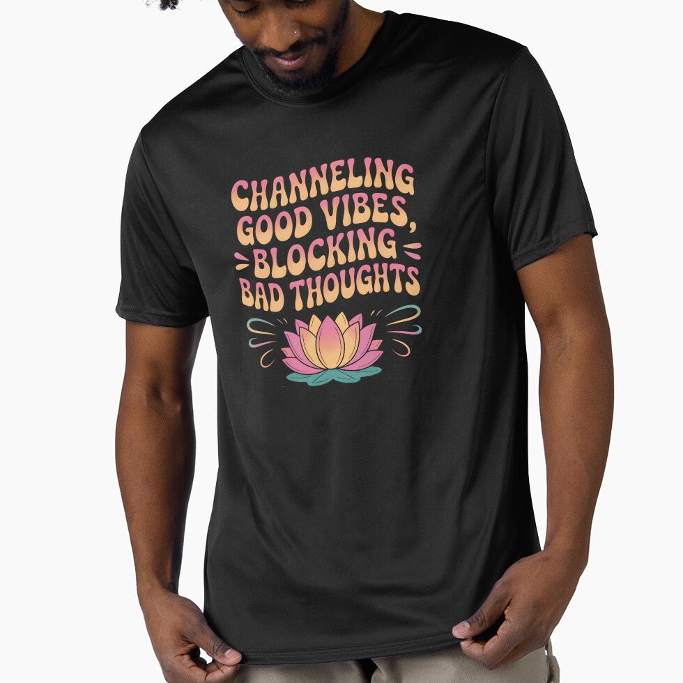 Channeling Good Vibes Blocking Bad Thoughts by CrypticHMystic