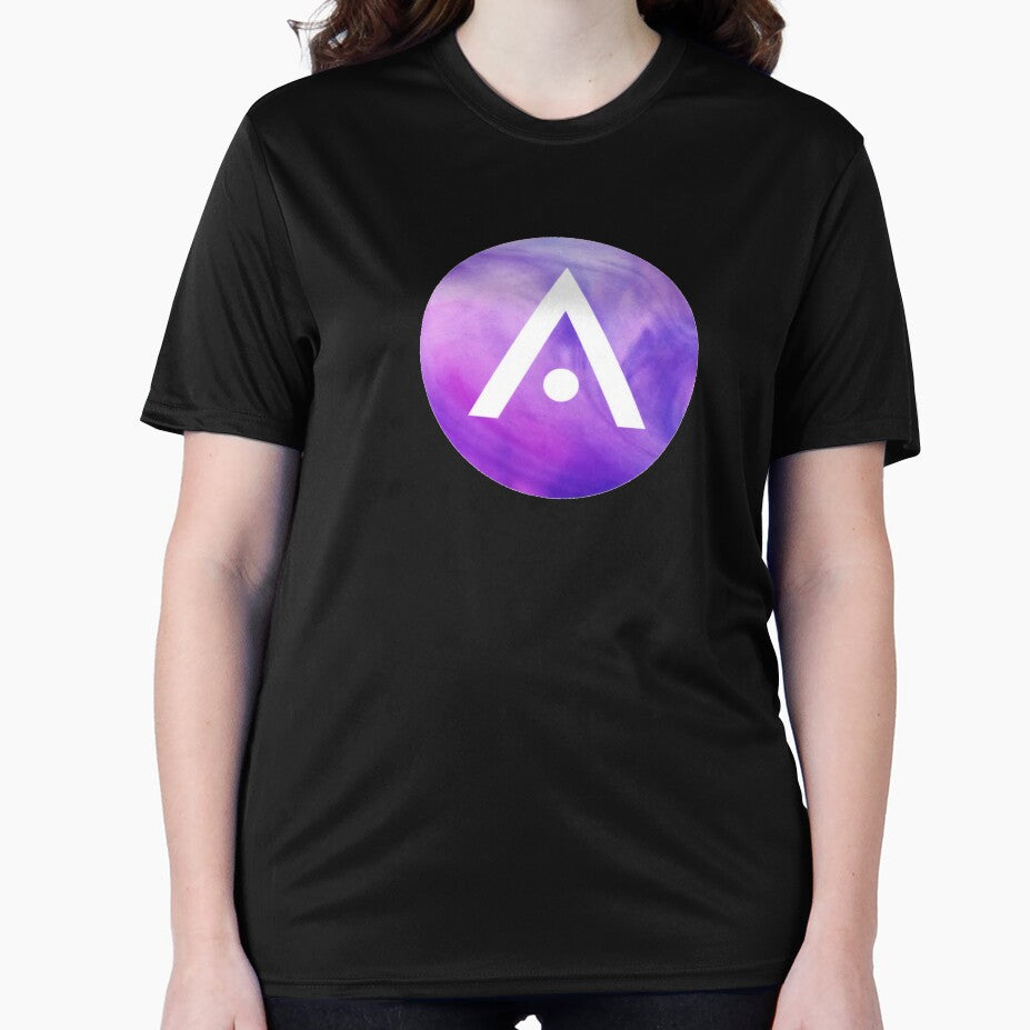 Bright Purple Watercolor Aveda Logo by Dalaura