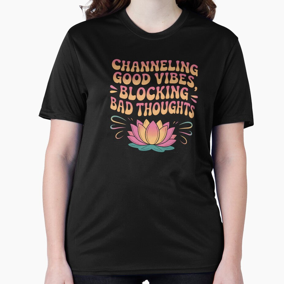 Channeling Good Vibes Blocking Bad Thoughts by CrypticHMystic