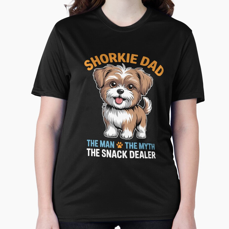 Shorkie Dad Dog Owner Lover Pet Humor Father's Day by PunkNation-Arts