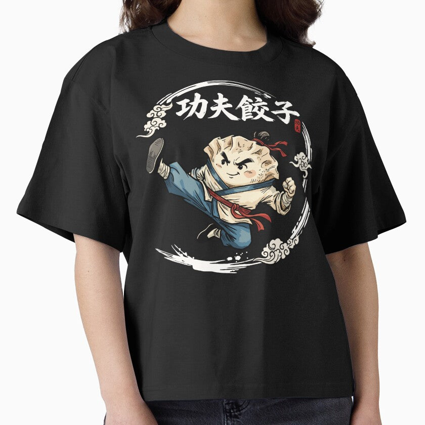 Kung Fu Dumpling – Funny Martial Arts Food Design ver2 by CARPIO Creations