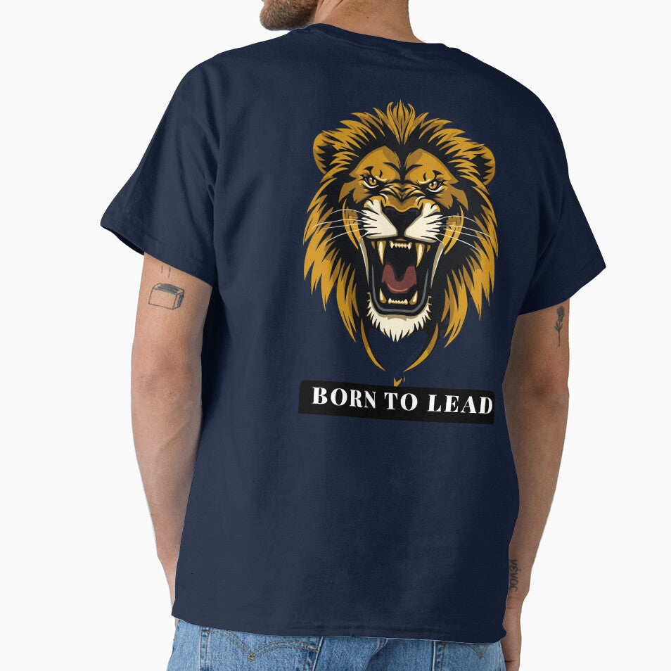 Born to Lead – Fierce Lion Motivation Art by Ashish66K