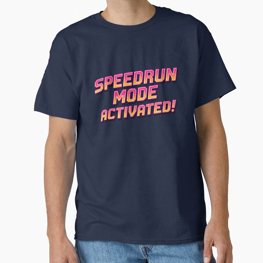 Speedrun Mode Activated: Retro Pixel Screen by Jollys-ArtShop