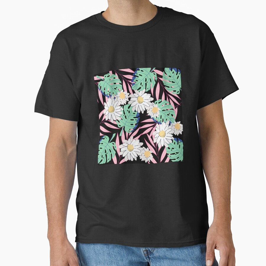 tropic leaves,flowers and ferns by lucky-fern