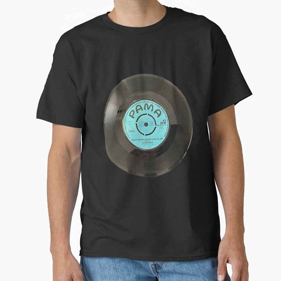 Vinyl record Pama 7 inch retro vintage reggae music by Tee-Shirt-Topia