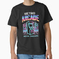 ​Retro Arcade Neon Dreams Gaming Vintage Player Gift by printozaShop⭐️⭐️⭐️⭐️