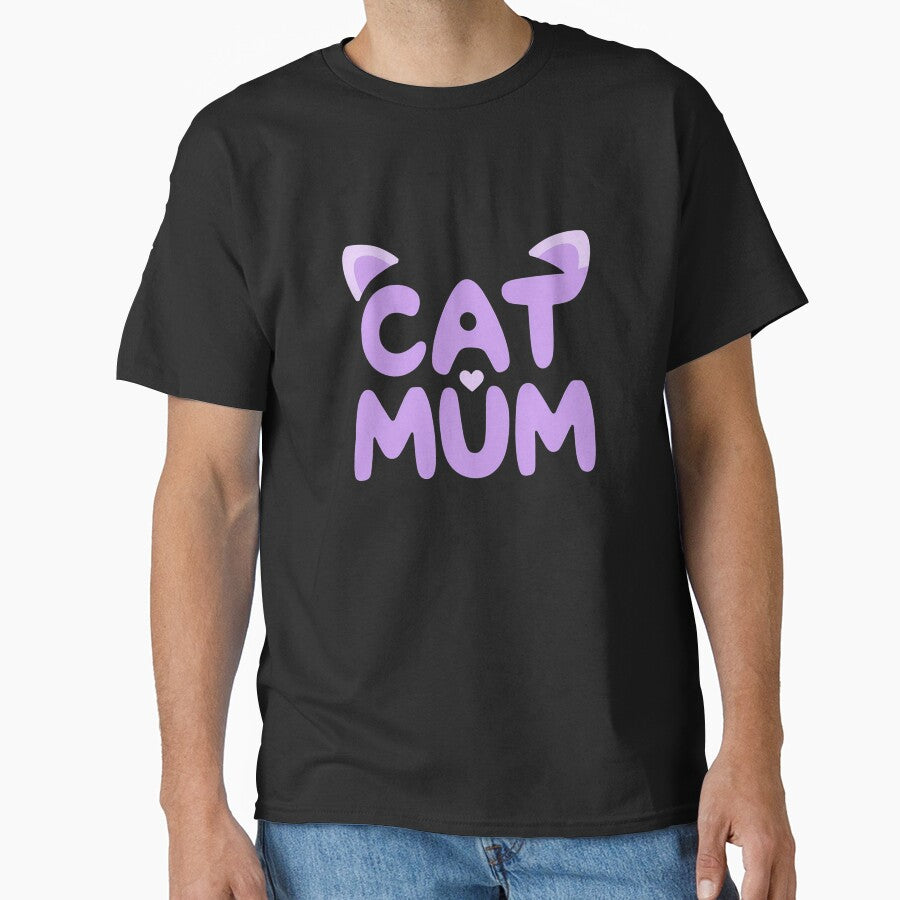 Cat Mum Shirt for Cat Lovers Mothers Day Gift cat mommy by SlocifieShop