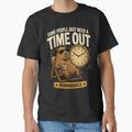 Zen Capybara Time Out Humor by Retr0Tshirts