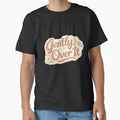 Gently Over It Minimalist Mood Tee by Lunaraluxy